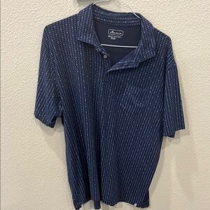 Peter Millar Blue Casual Button Down Shirt